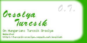 orsolya turcsik business card